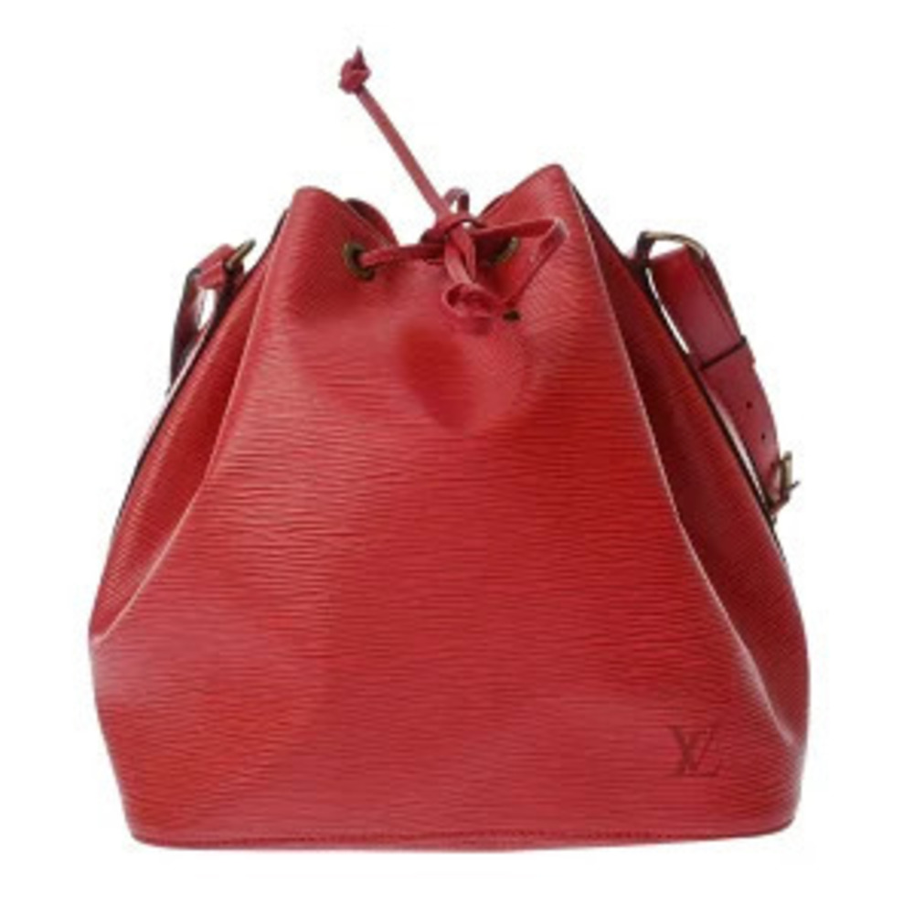 Louis Vuitton Epi Noe Leather Shoulder Bag Castilian Red